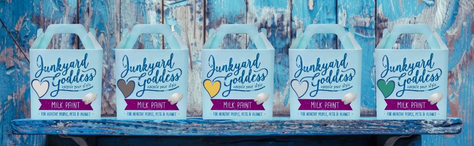 Junkyard Goddess Glitter Milk Paint